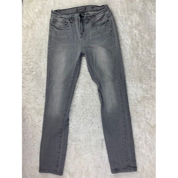 BDG Size 27 Womens Jeans Gray Stretch Mid Rise Skinny - Picture 1 of 4